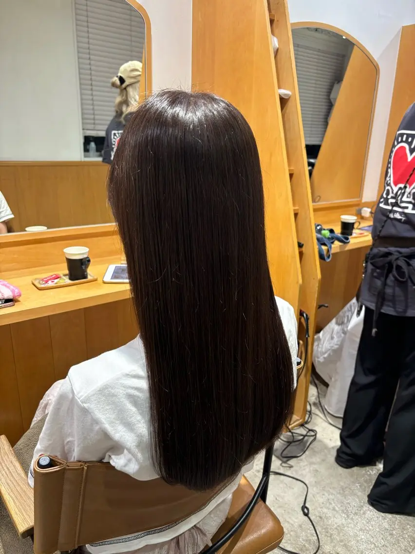 ロング カット ヘアカラー トリートメント 【Amphi Tokyo】宮原のヘアスタイル