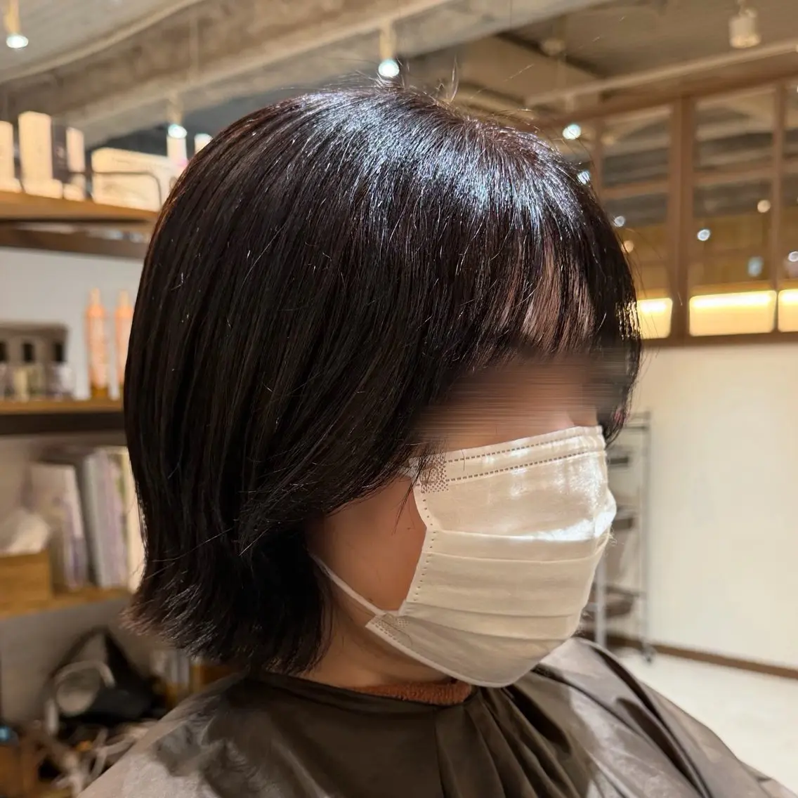 ショート ボブ 韓国風ヘア レイヤーカット 🎀 saya 🎀 /ボブ/大阪/ 梅田のヘアスタイル