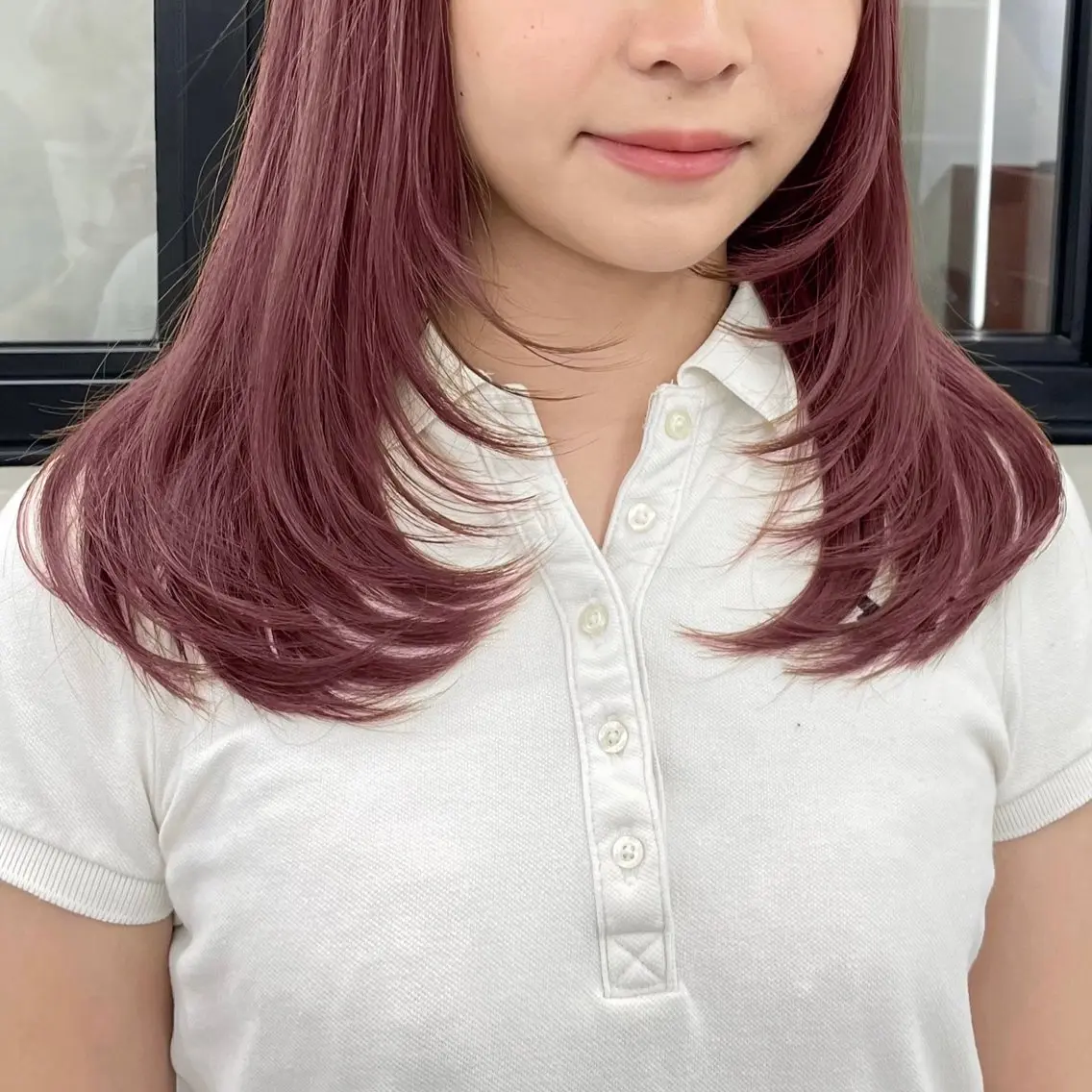 ロング カラー カット ヘアカラー トリートメント 🍒暖色カラー🍒 渋谷/YUUのヘアスタイル