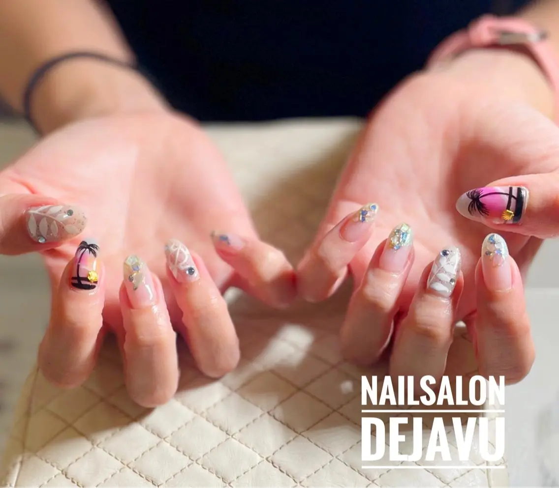 ネイル ハンドネイル Nail salon Dejavu 🌿のネイルデザイン