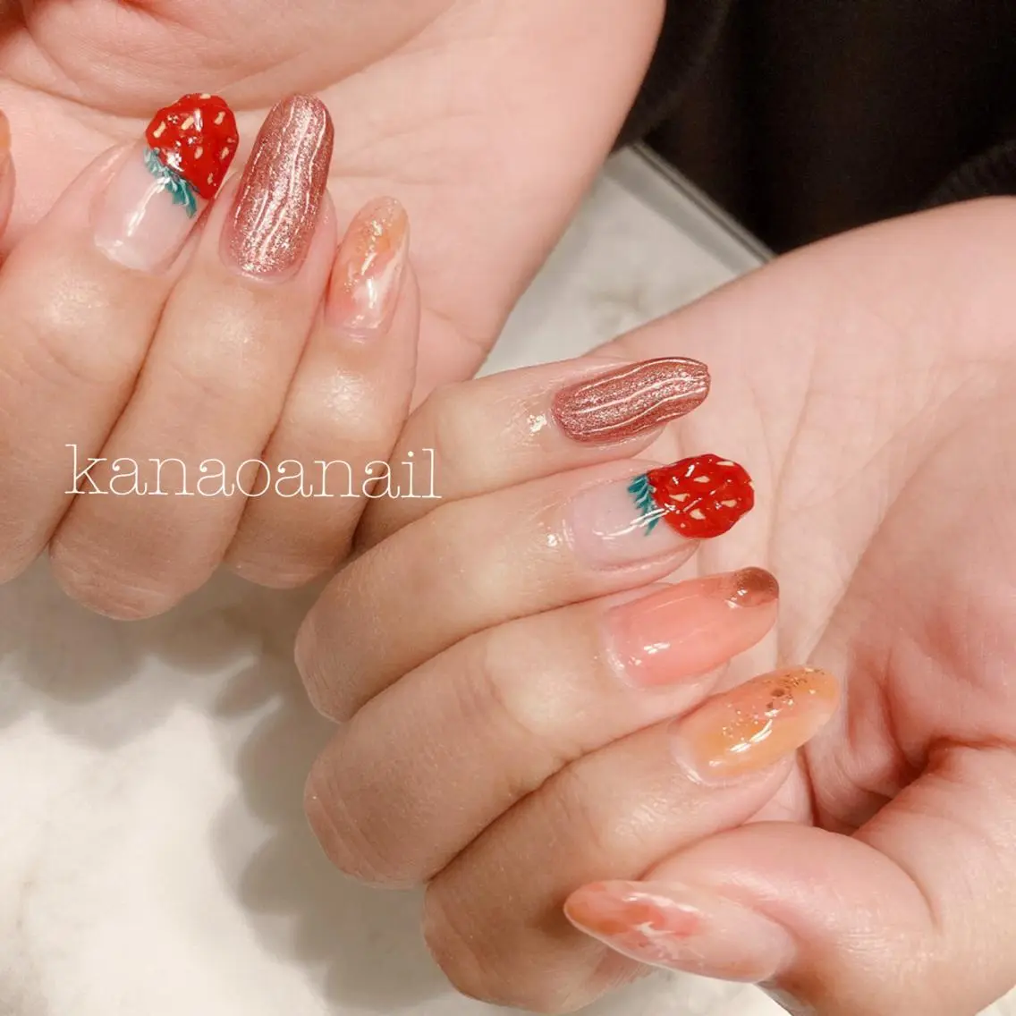 ネイル 地爪育成💅 kanaoanailのネイルデザイン