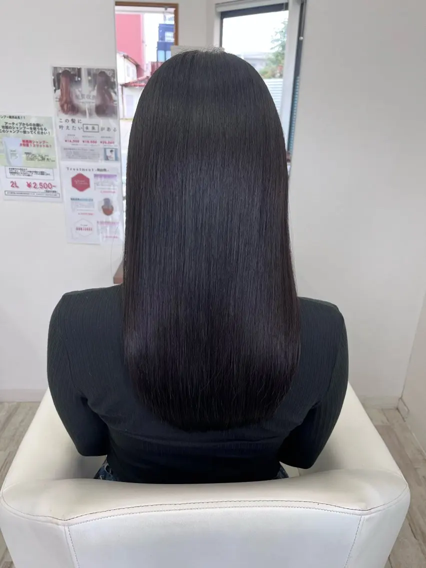 【本気の美髪矯正】カット＋髪質改善縮毛矯正の写真
