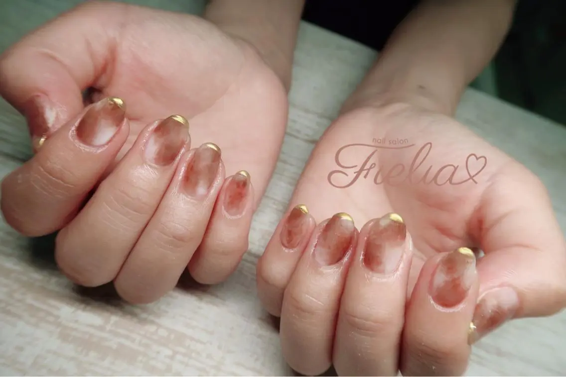 ネイル ハンドネイル Fielia momoのネイルデザイン