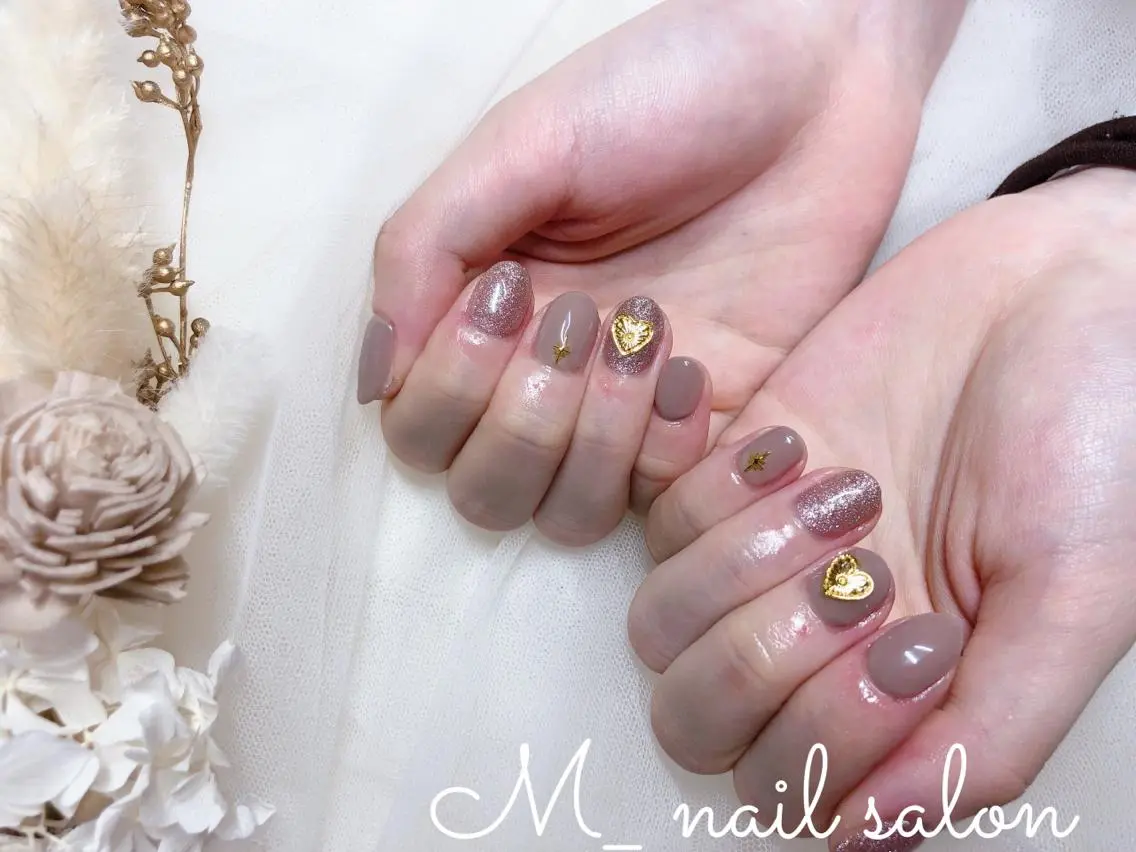ネイル ワンカラーネイル M_ nail salonのネイルデザイン