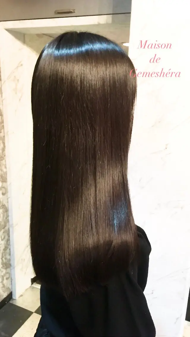 ロング 髪質改善 🗝髪質改善×カット 🪄Ji_yeongのヘアスタイル