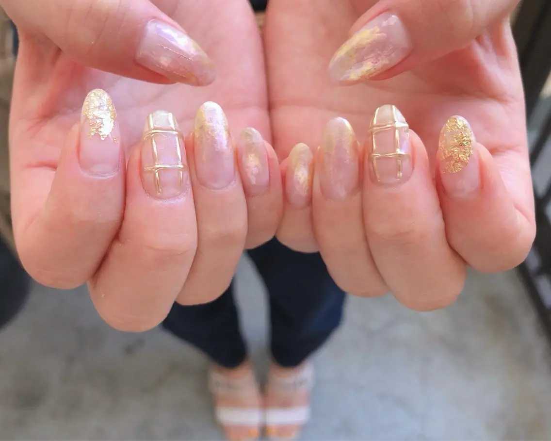 ネイル ハンドネイル saki_ nail heronのネイルデザイン