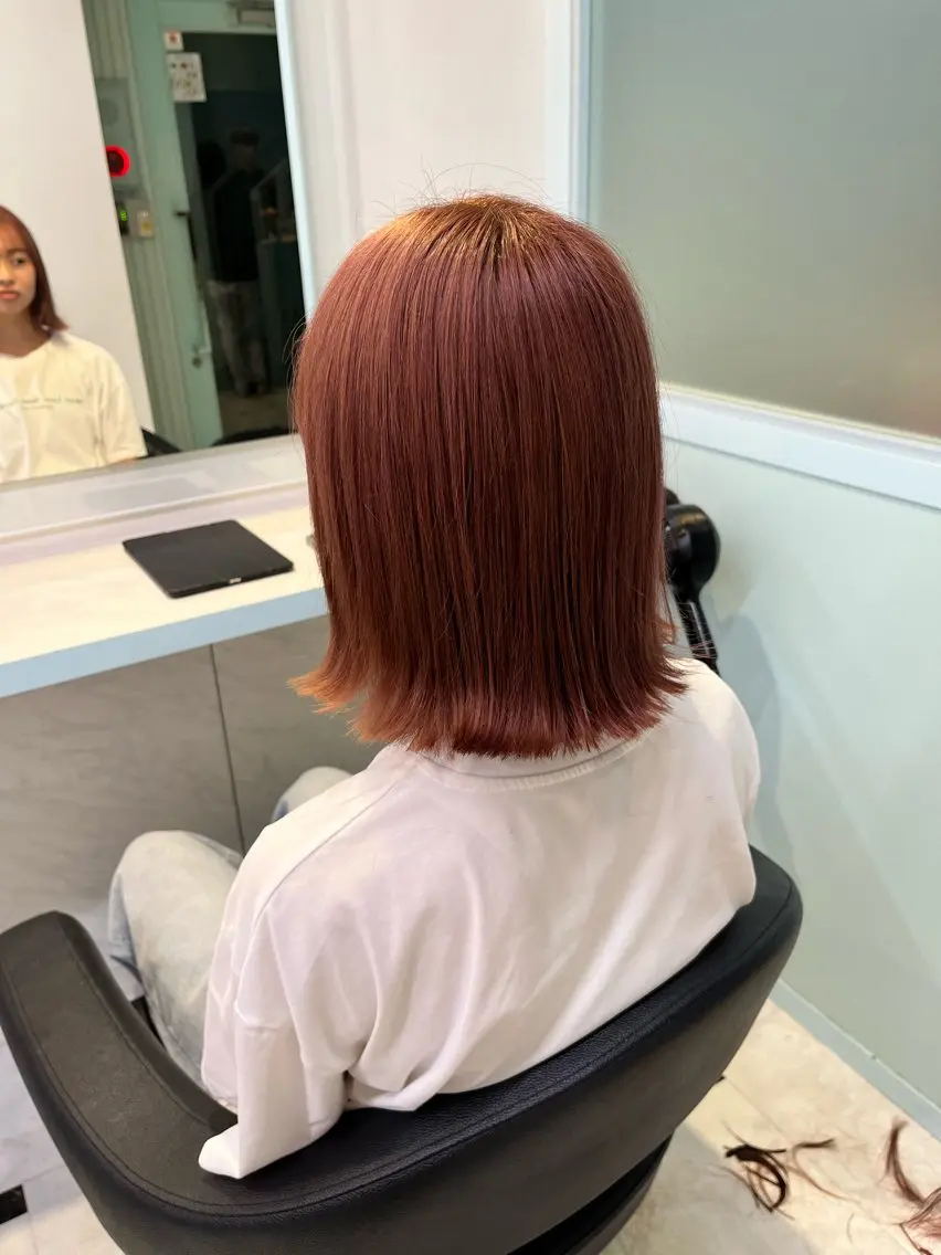 ショート カラー ヘアアレンジ 愛されカラー🩷 はるなのヘアスタイル
