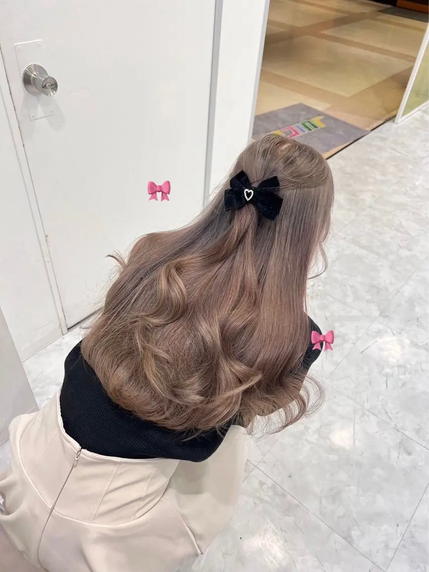 【🎀夏前にイメチェン🎀】🫧ブリーチありダブルカラー ➕ カット🫧の写真