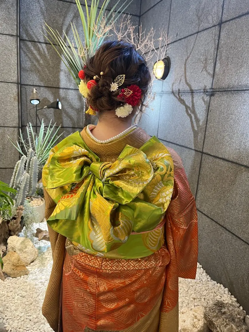 【成人式】まだお取りできます！！お得なセット！【成人式】ヘアset＋振袖着付けの写真