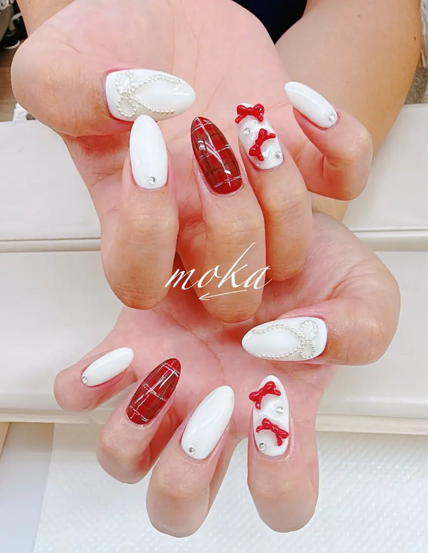 ネイル ハンドネイル ハンドケア 胡蝶蘭レディースサロ ンNailMOKAのネイルデザイン