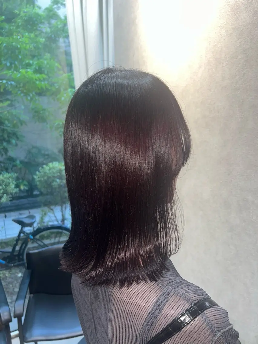 ミディアム Ⓜ️irai ✮のヘアスタイル