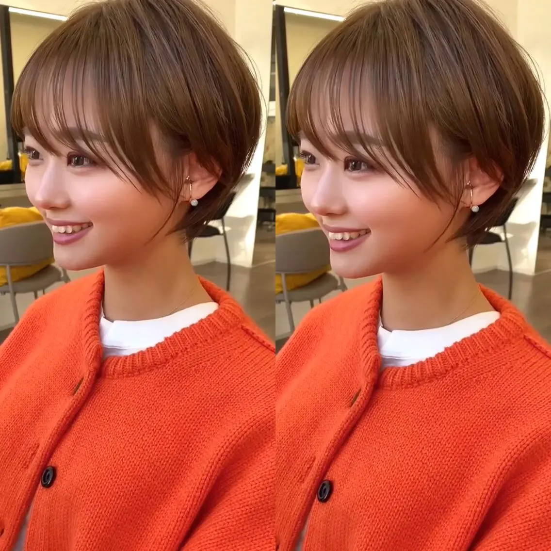 ショート カット トリートメント レイヤー特化 渋谷美容師/れなのヘアスタイル
