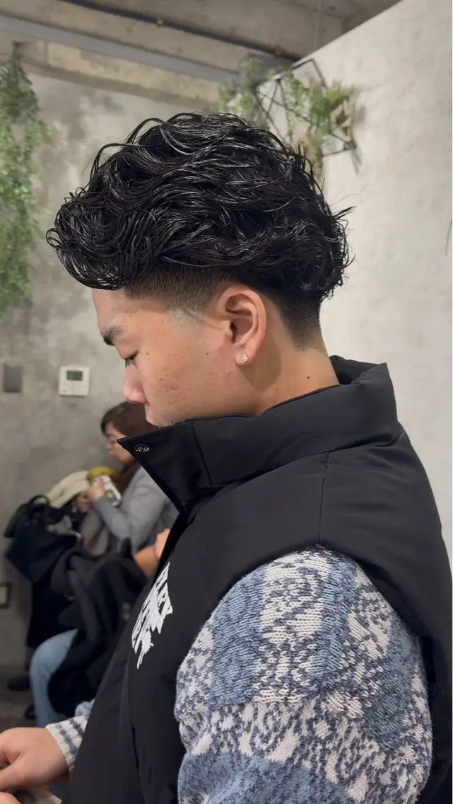 メンズモデルカットの写真