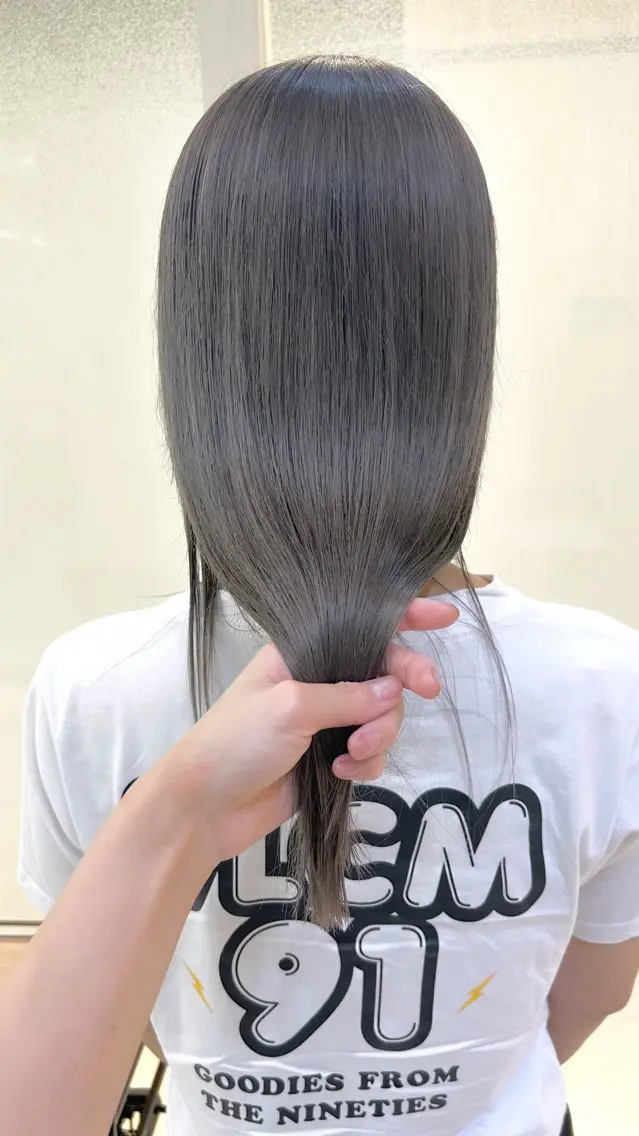 ロング カラー ヘアカラー トリートメント 似合わせカラー/艶 髪質改善/ヨシザキのヘアスタイル