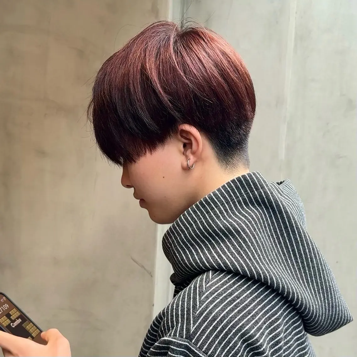 ショート カラー メンズ カット ヘアカラー トリートメント 髪質改善/メンズヘア 上野 聖斗🌱‬‪のヘアスタイル