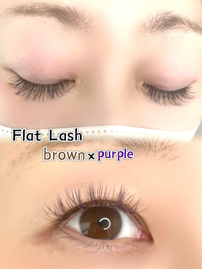 マツエク・マツパ フラットラッシュ BELL eye＆beautyのマツエク・マツパデザイン