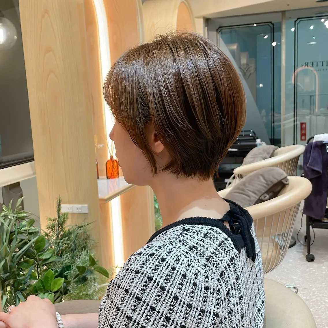 ショート カラー 肩上の長さお任せ☆ マンツーマン*小泉*のヘアスタイル