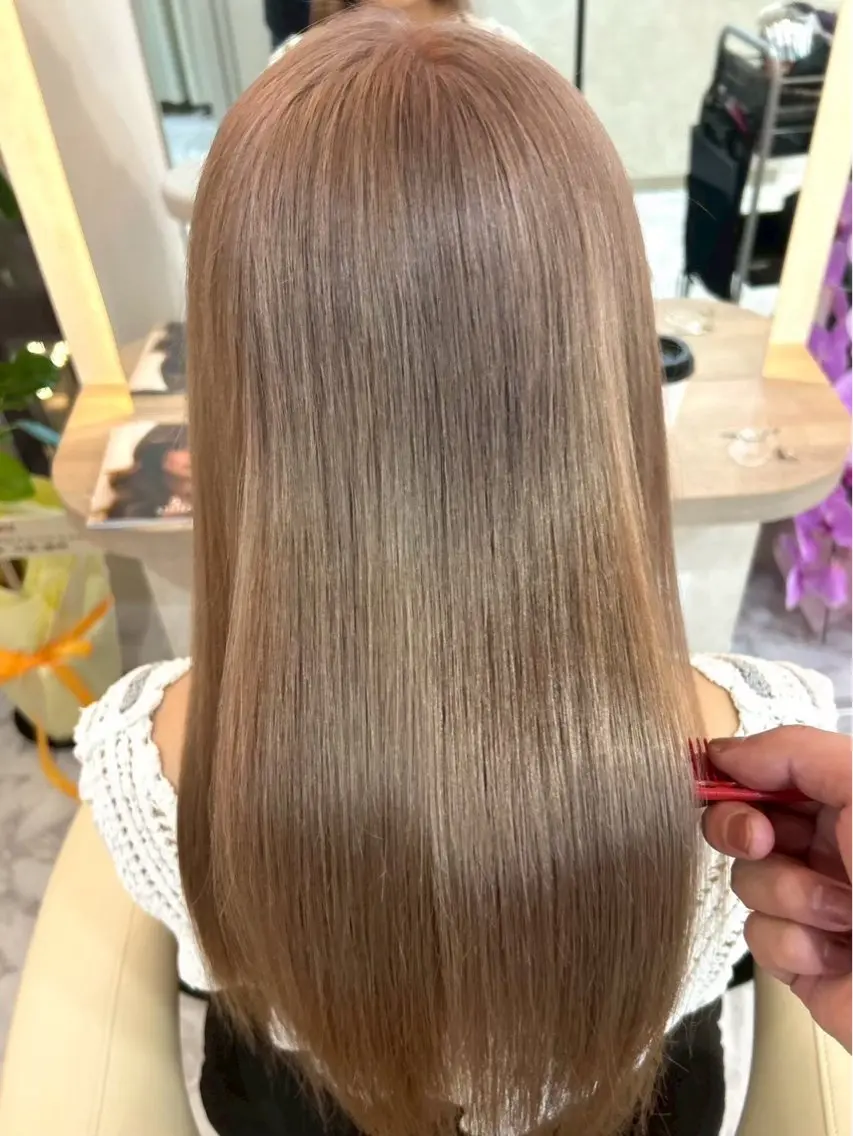 ヘアカラー ブリーチ/カラー🎨 ゆーなのヘアスタイル