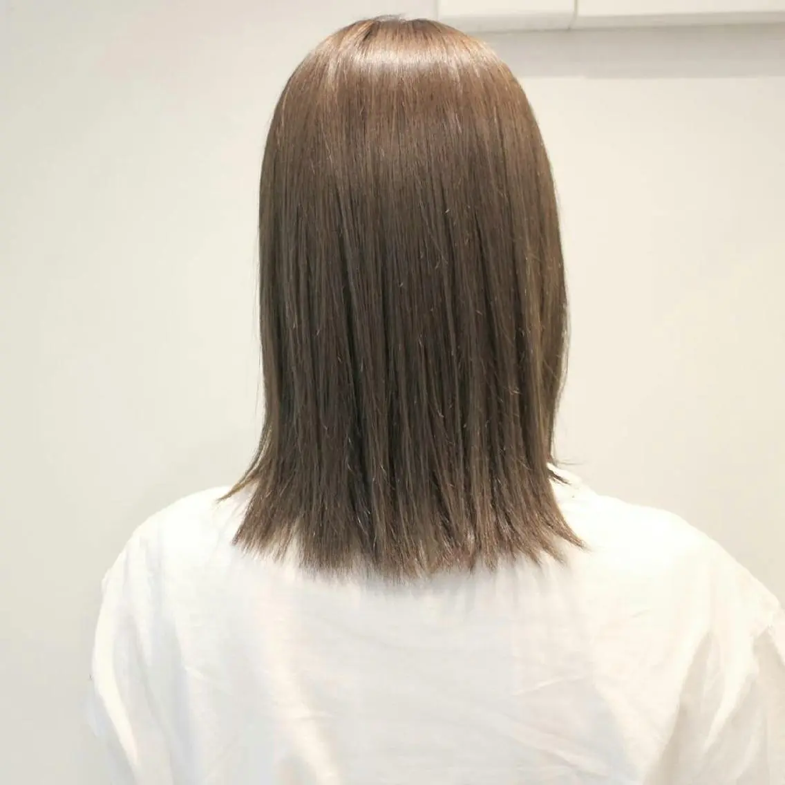 カラー クニモトハルナ ボブ/柔らかカラーのヘアスタイル