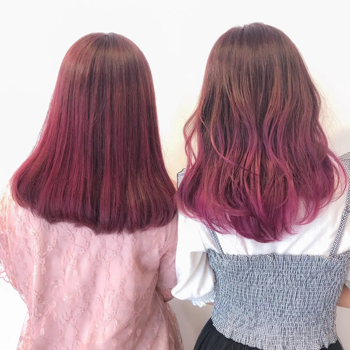 セミロング カラー ブリーチ グラデーションカラー miyu /トレンド カラー×艶髪のヘアスタイル