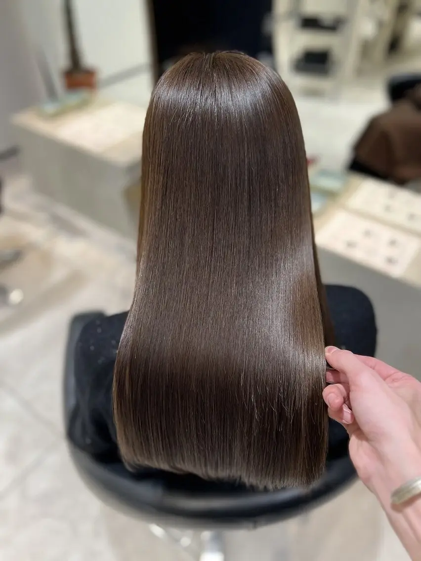 ロング パーマ 縮毛矯正 トリートメント 美髪矯正🫧艶髪特化 🫧関口太郎のヘアスタイル