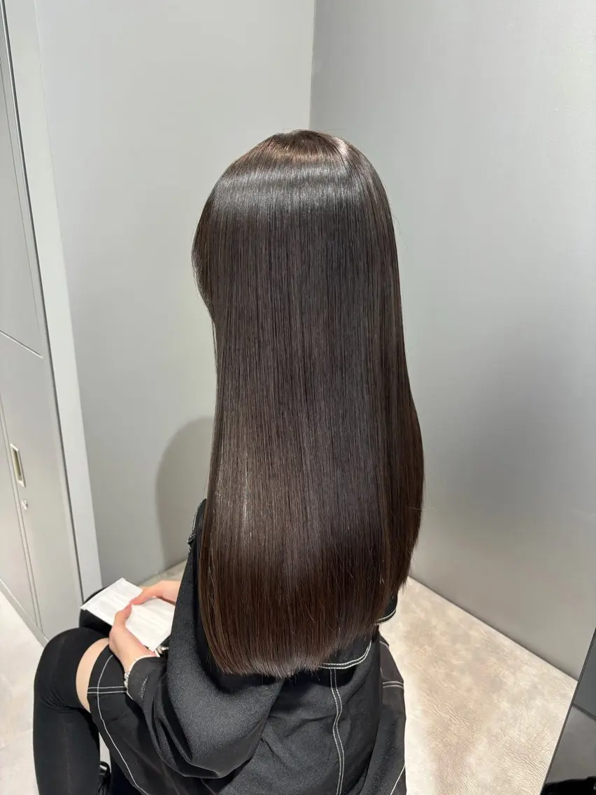 ロング ✨縮毛矯正特化✨️ /💎若山竜生💎のヘアスタイル