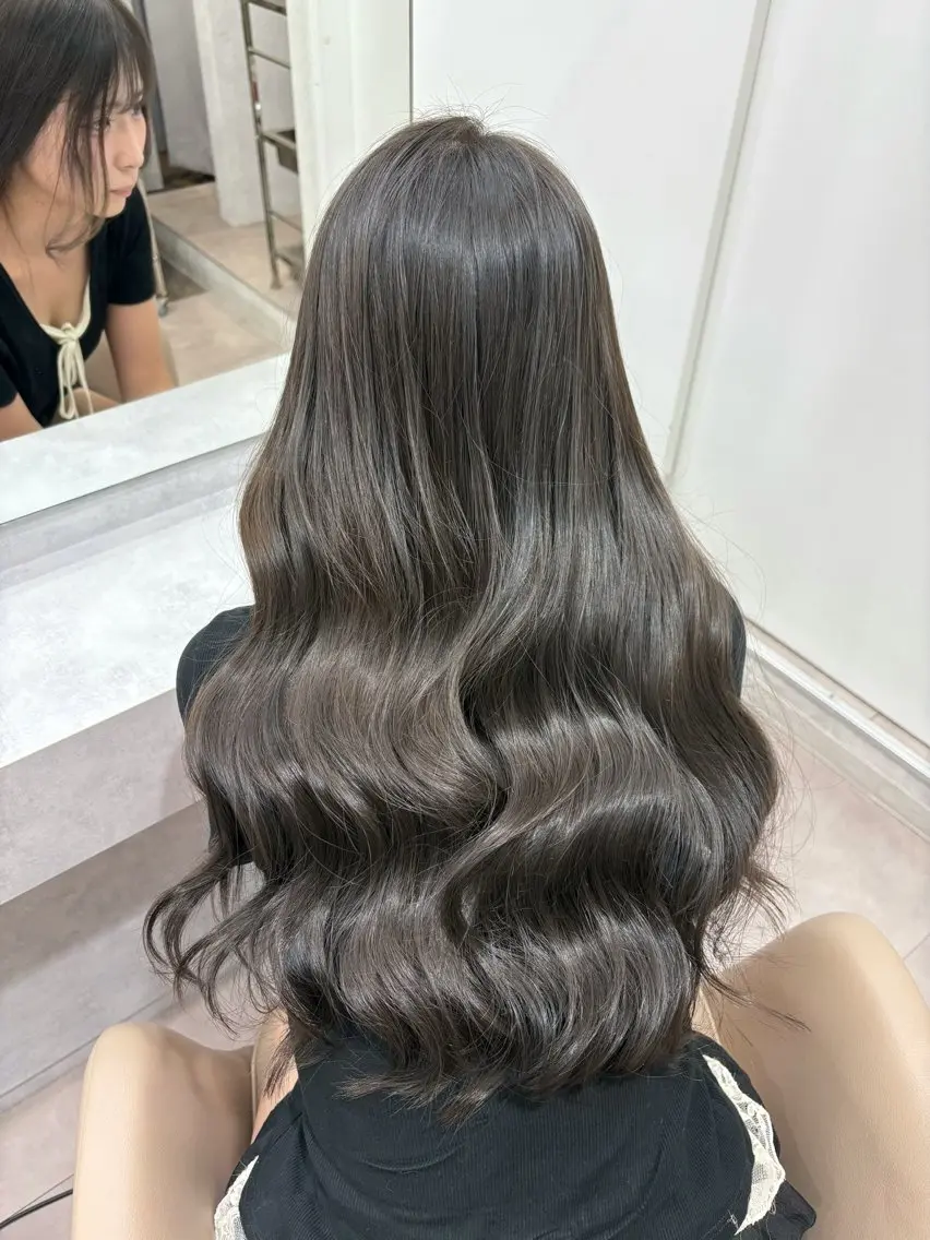ロング カット ヘアカラー トリートメント すずか /艶感カラー🪽🫧のヘアスタイル