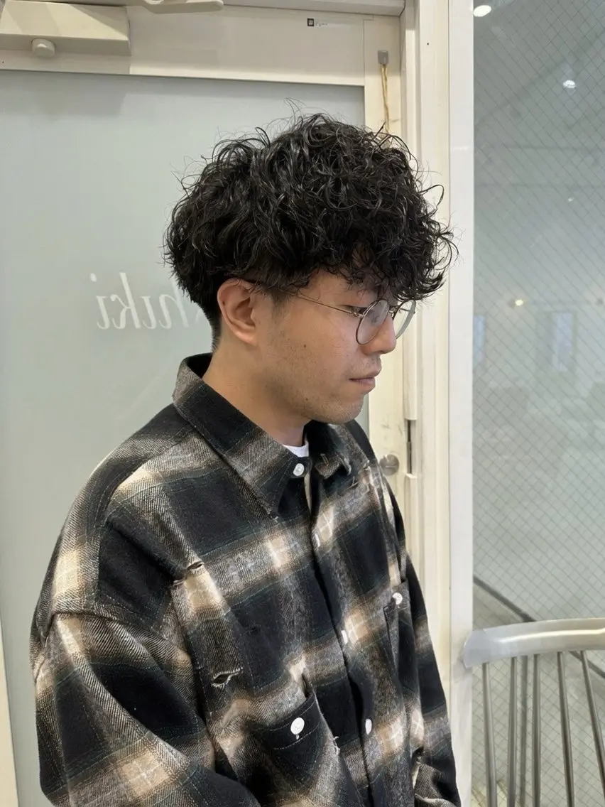 パーマ メンズ YUKI メンズ特化のヘアスタイル