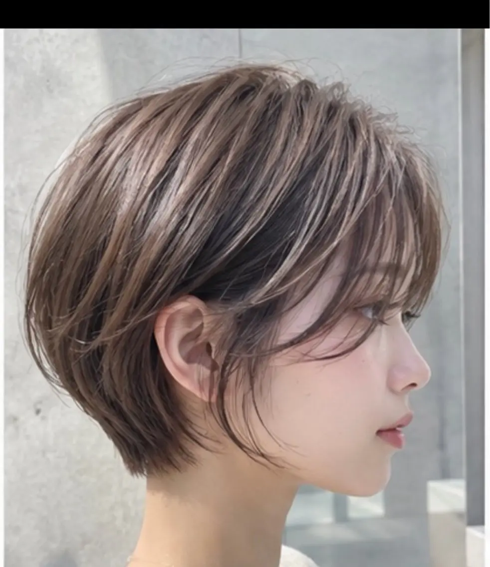 ショート 守屋裕太/カット /パーマ/カラーのヘアスタイル