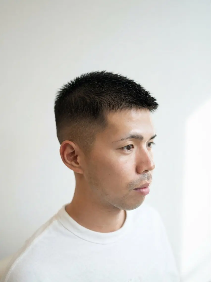 ショート 鈴木 雅司のヘアスタイル