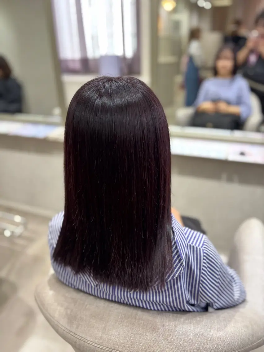 セミロング 🫧aika/大宮 /暖色系カラー🫧のヘアスタイル