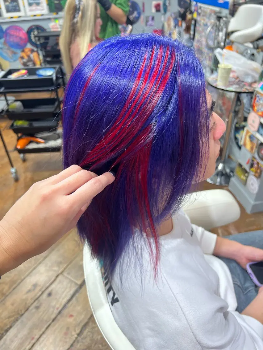 ミディアム カラー メンズ カット ヘアカラー KOYA ｺﾔのヘアスタイル