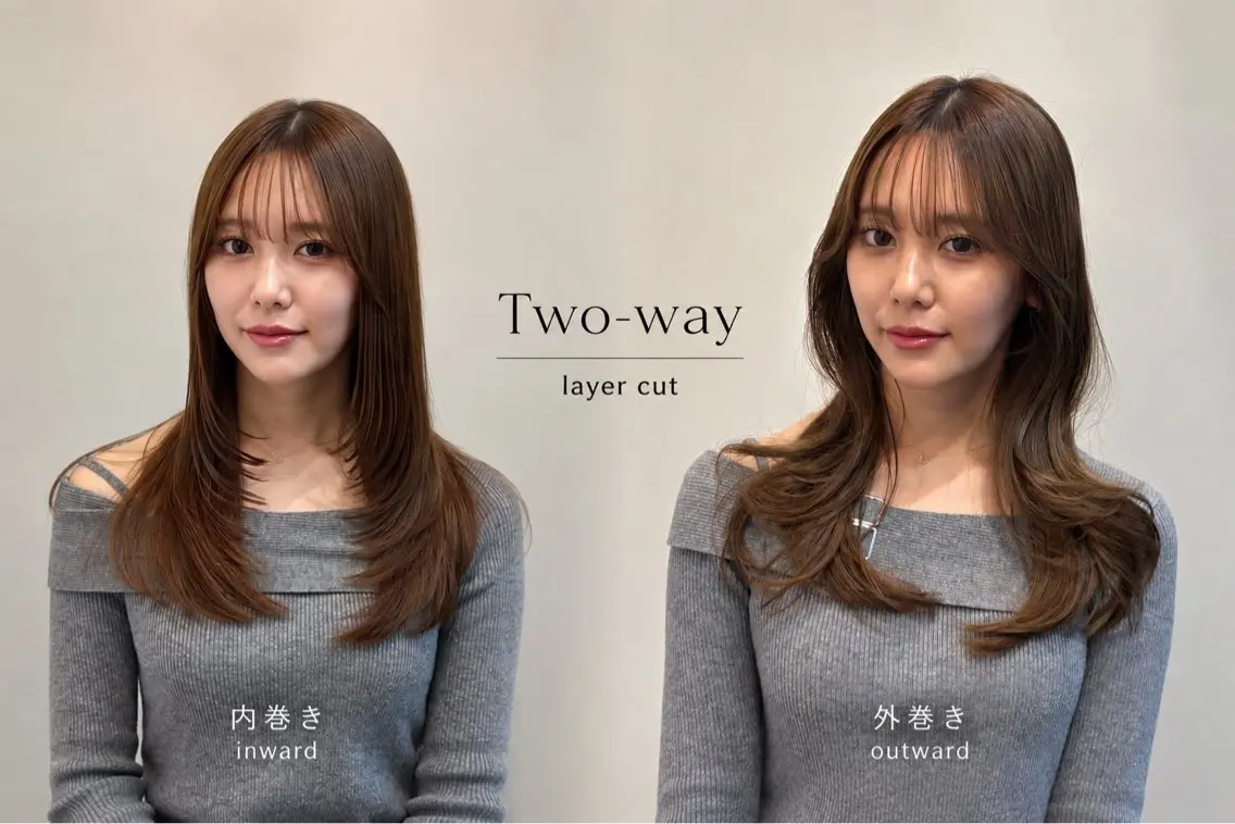 セミロング カラー 韓国風ヘア レイヤーカット カット ヘアカラー トリートメント 顔周りだけで垢抜ける レイヤー/小池　祐のヘアスタイル