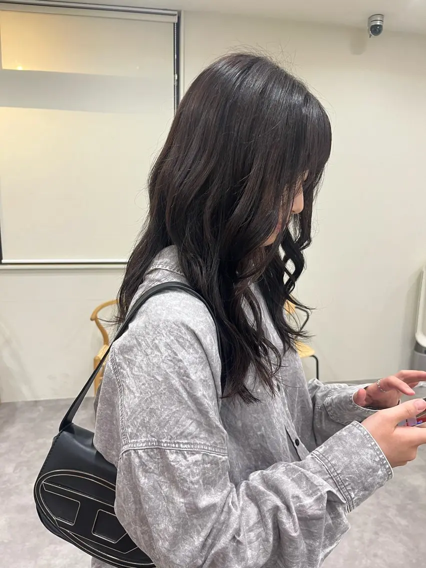 ロング カラー 透明感カラー🌼 沙奈のヘアスタイル