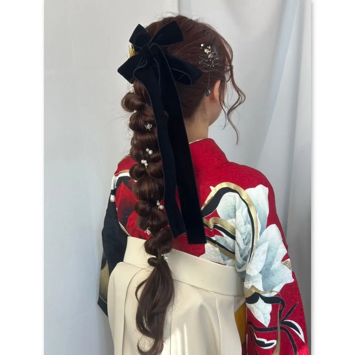 ヘアアレンジ 卒業式のヘアスタイル Rui🦩ショート カット モデル募集中のヘアスタイル