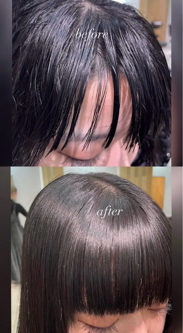 パーマ 縮毛矯正 縮毛矯正 🩵縮毛矯正 髪質 改善 美髪🩵のヘアスタイル