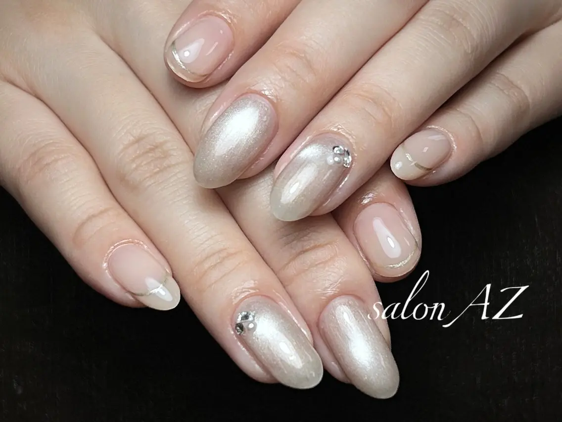 ネイル オフィスネイル ハンドネイル salon AZのネイルデザイン