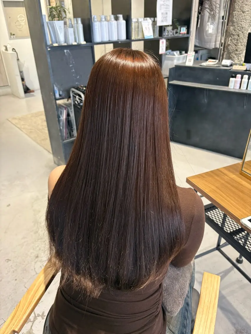ロング カット ヘアカラー inc新小岩 🌱MANAMIのヘアスタイル