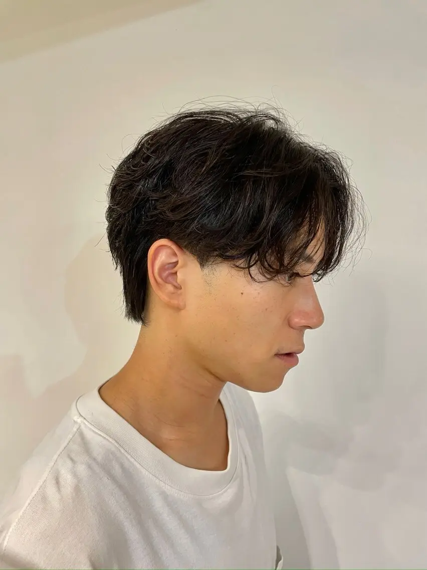 メンズ 三田 真穂のヘアスタイル