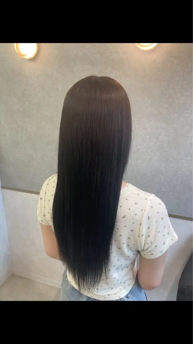 ロング カラー 髪質改善🫧 ミタセイヤのヘアスタイル