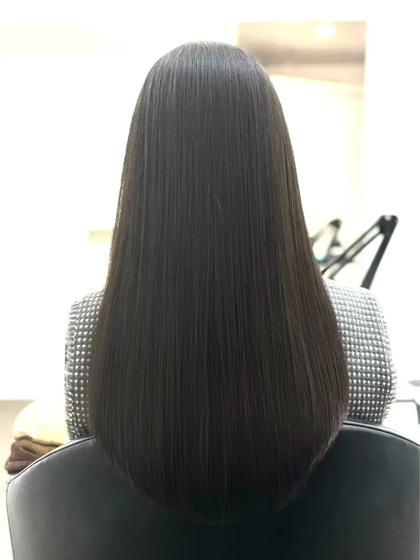 ロング 福井 莉帆のヘアスタイル