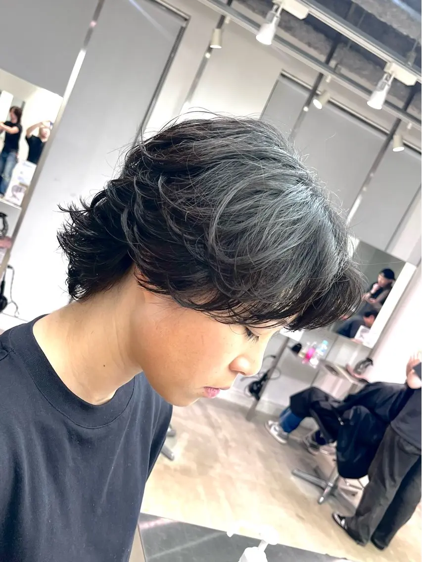 パーマ メンズ カット パーマ ⭐️fifth天神 パーマ特化/ますみゆのヘアスタイル