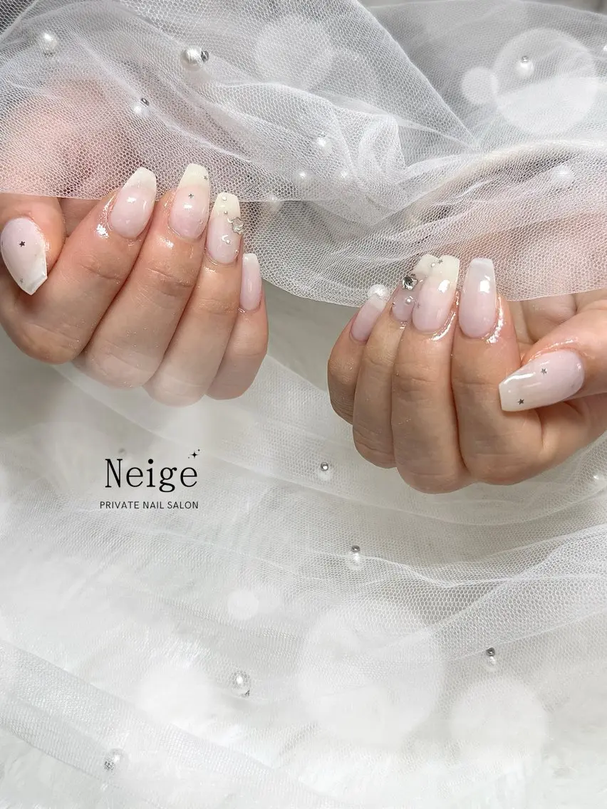 ネイル ハンドネイル Neige‪𓂃ai ＊梅津 / 松尾のネイルデザイン