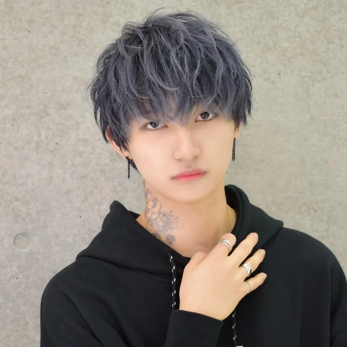 ミディアム パーマ メンズ カット トリートメント ヘアセット メンズパーマの達人 KAITOのヘアスタイル