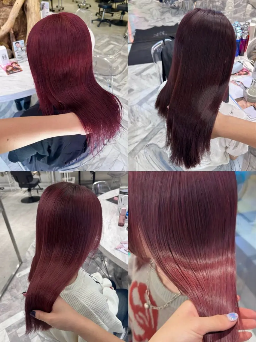 カラー ヘアカラー あいか⟡.· 似合わせカラーのヘアスタイル