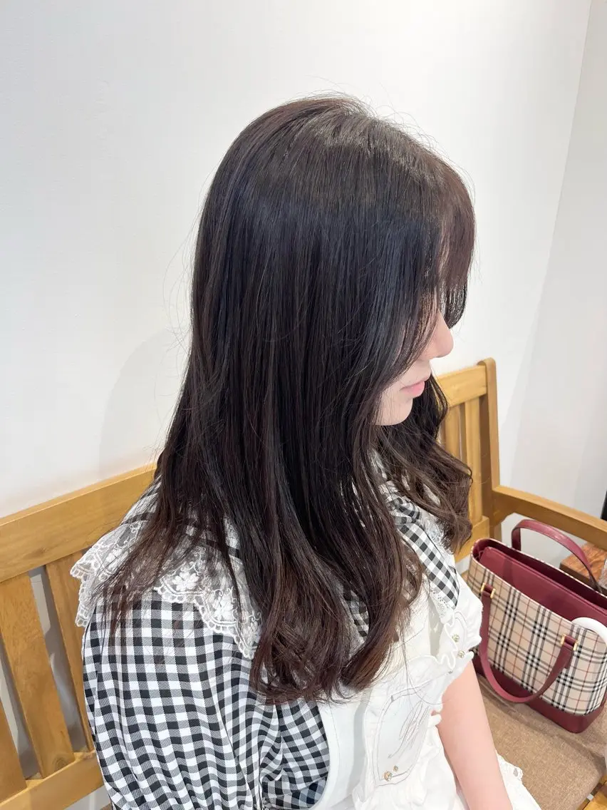 ロング レイヤー×透明感 ヘアセット/ミサトのヘアスタイル
