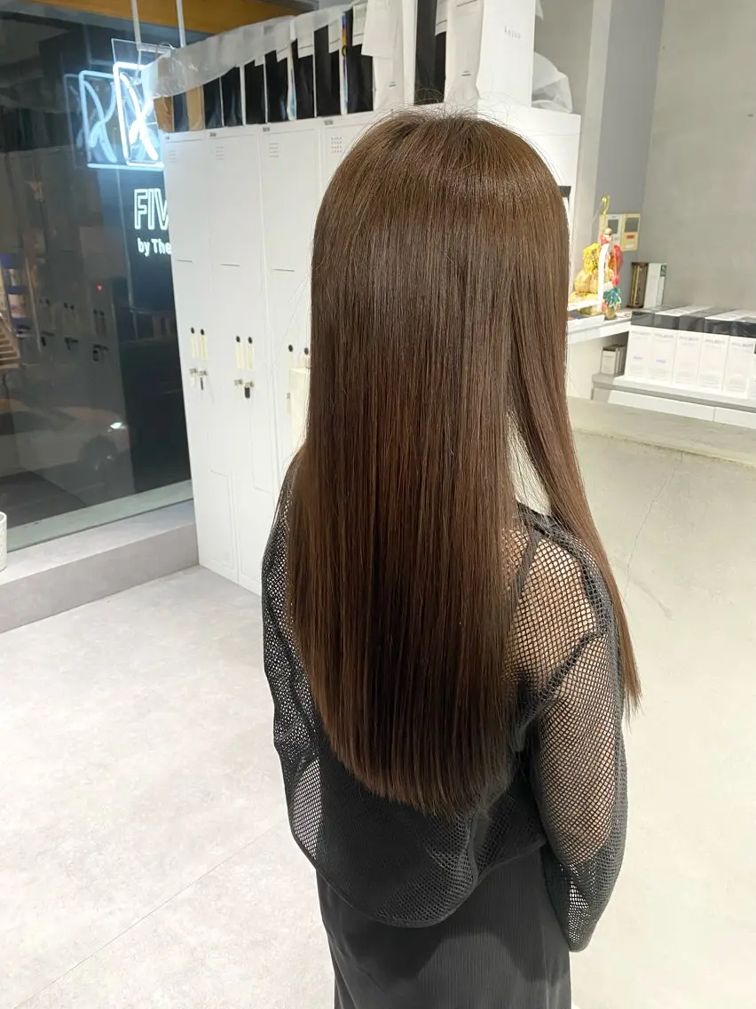 ロング カラー 東谷栞里 /カラーモデル募集中のヘアスタイル