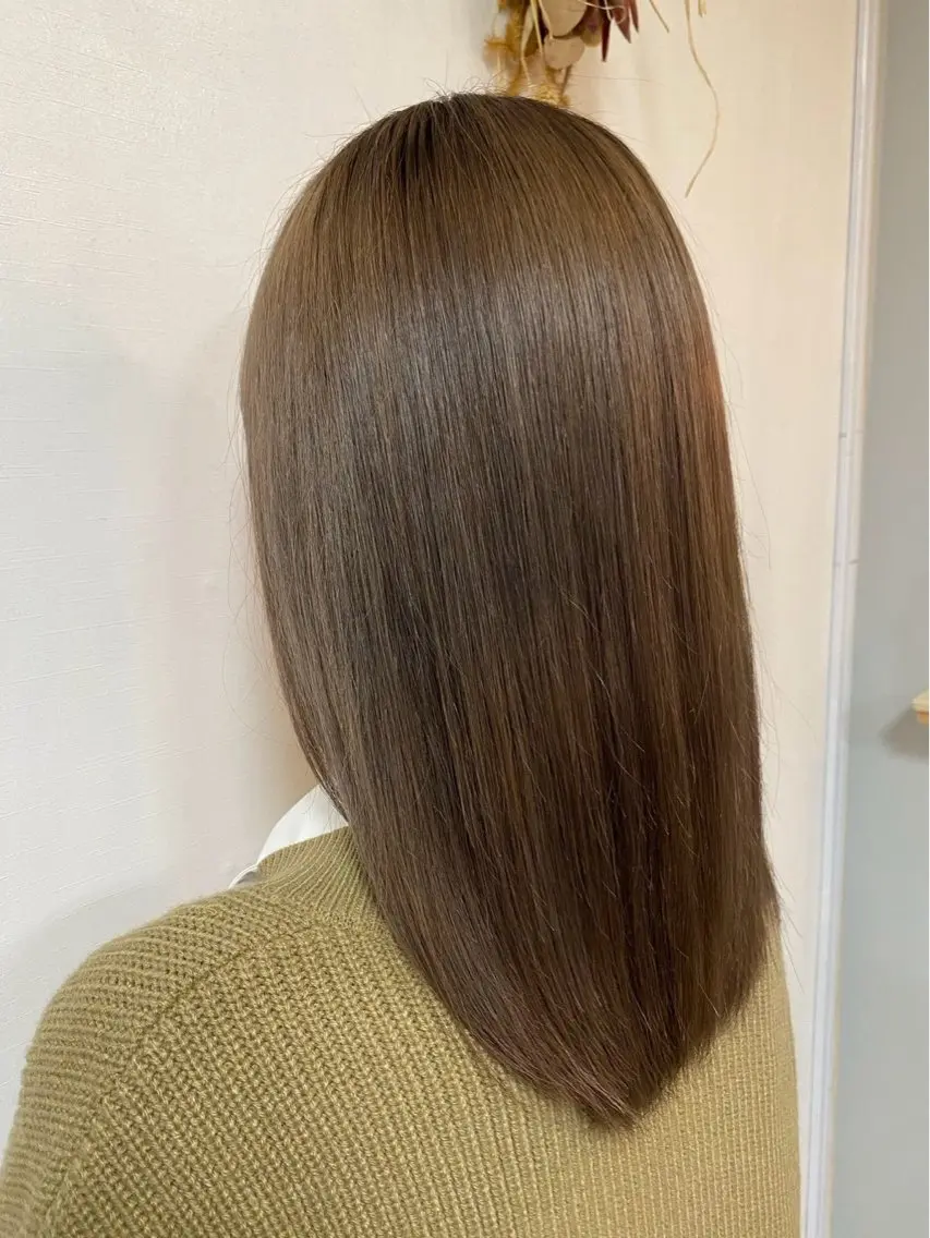 🧩ミニモ限定🧩全体縮毛矯正(リタッチ込み)➕1stepトリートメントの写真