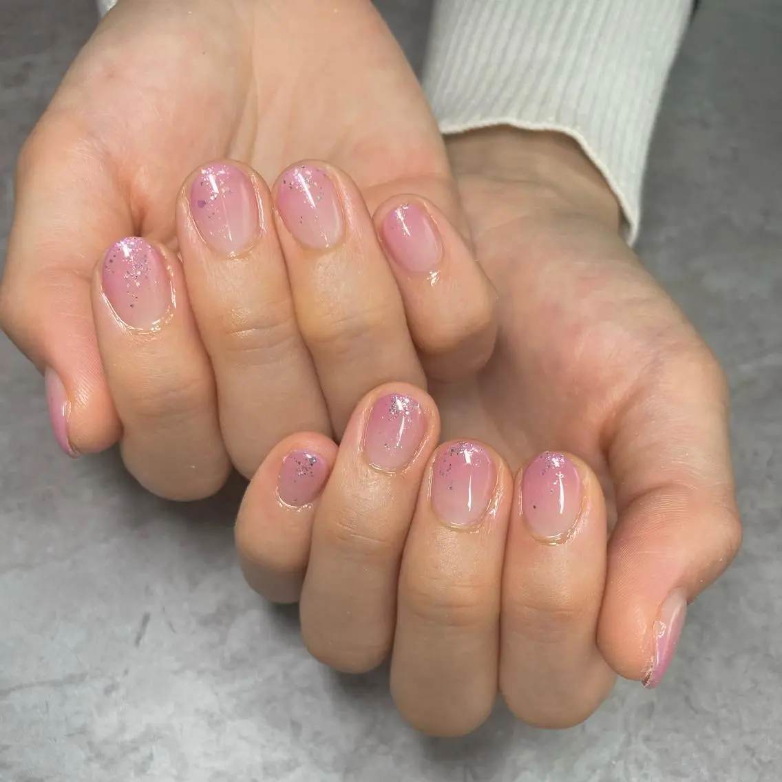ショート ネイル ジェルネイル YUNA FUKUDAのネイルデザイン