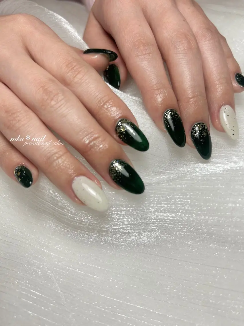ネイル mks＊nail //  枚方長尾のネイルデザイン